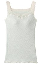 【キッドブルー/KID BLUE】のシルエットフラワーJQ カップ付キャミ ペパーミント|ID: prp329100004956377 ipo3291000000037189747