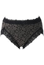 【キッドブルー/KID BLUE】のシルエットフラワーJQ ショーツ ブラック|ID: prp329100004956380 ipo3291000000037189769