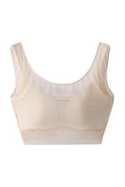 【ナイスナイスモーメント/NICENICE MOMENT】のメッシュブラタンク(3Dカップ付き) ベージュ|ID: prp329100004956387 ipo3291000000037189823