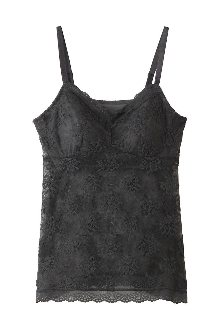 【キッドブルー/KID BLUE】の26ローズレースカップ付キャミ インテリア・キッズ・メンズ・レディースファッション・服の通販 founy(ファニー) 　ファッション　Fashion　レディースファッション　Fashion for Women　下着・ランジェリー　Lingerie & Intimates　その他ランジェリー・インナーアイテム　Other Lingerie / Intimates　インナー　Innerwear　エレガント 上品　Elegant　キャミ　Camisole, Cami Top　キャミソール　Camisole, Spaghetti Strap Top　トレンド　Trend, Trending Now　モチーフ　Motif, Design Theme　ランジェリー　Lingerie, Intimate Wear　レース　Lace, Lace Fabric　ローズ　Rose, Rose Motif　チャコール|ID: prp329100004956409 ipo3291000000037190024