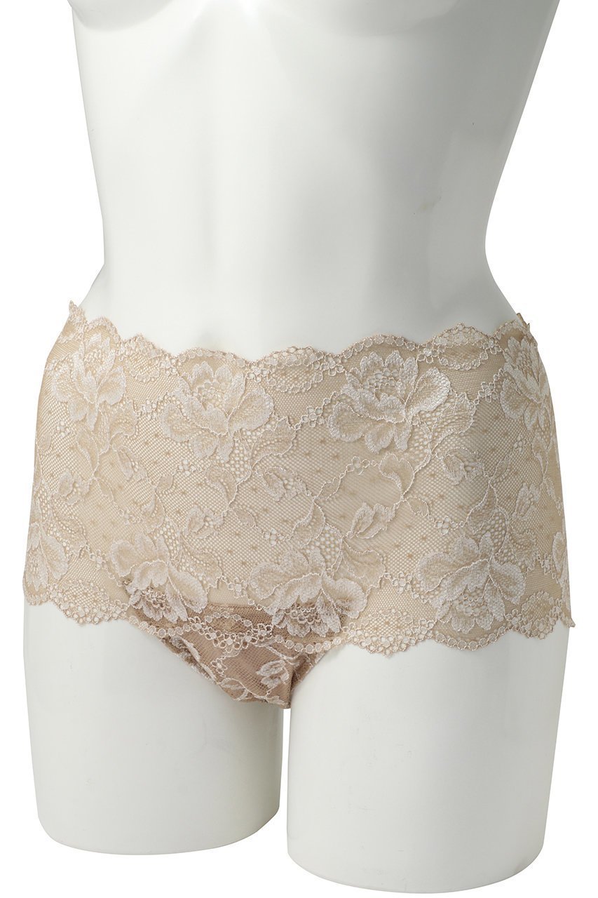 【イヴジュ/YVESJU】のHigh-waist lace shorts 人気、トレンドファッション・服の通販 founy(ファニー) 　ファッション　Fashion　レディースファッション　Fashion for Women　下着・ランジェリー　Lingerie & Intimates　ショーツ・ランジェリー用ボトムス　Panties / Briefs / Lingerie Bottoms　キャミソール　Camisole, Spaghetti Strap Top　ショーツ　Shorts, Short Pants　ラグジュアリー　Luxury, Elegant　ランジェリー　Lingerie, Intimate Wear　レース　Lace, Lace Fabric　エレガント 上品　Elegant　other-3|ID: prp329100004956441 ipo3291000000037190250