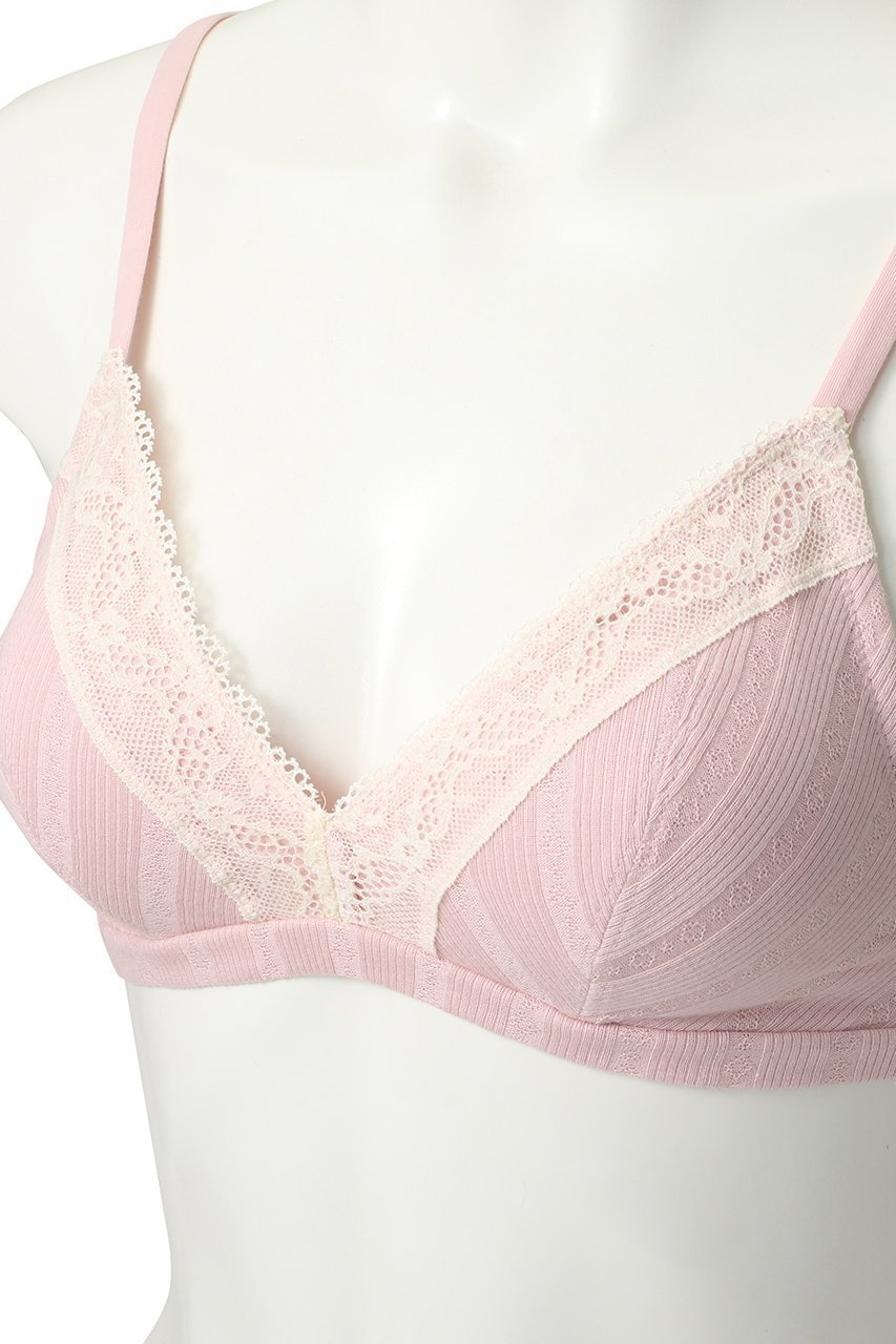 【キッドブルー/KID BLUE】の26コットンリブJQカップブラ 人気、トレンドファッション・服の通販 founy(ファニー) 　ファッション　Fashion　レディースファッション　Fashion for Women　下着・ランジェリー　Lingerie & Intimates　ブラジャー・ランジェリーブラ　Bras / Lingerie Bras　シンプル　Simple, Minimal　ブラジャー　Bra, Lingerie　ランジェリー　Lingerie, Intimate Wear　レース　Lace, Lace Fabric　エレガント 上品　Elegant　other-4|ID: prp329100004956484 ipo3291000000037190599