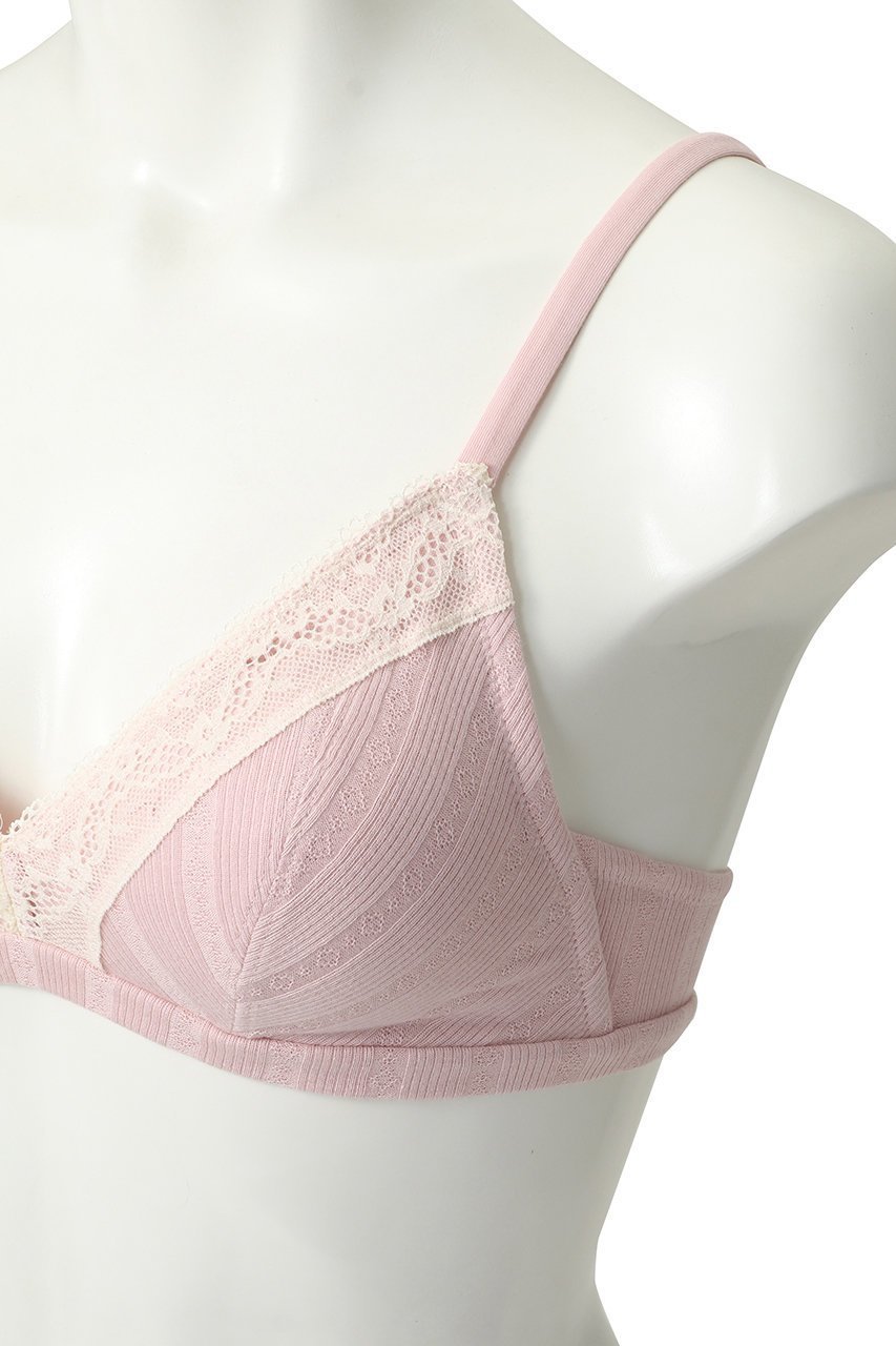 【キッドブルー/KID BLUE】の26コットンリブJQカップブラ 人気、トレンドファッション・服の通販 founy(ファニー) 　ファッション　Fashion　レディースファッション　Fashion for Women　下着・ランジェリー　Lingerie & Intimates　ブラジャー・ランジェリーブラ　Bras / Lingerie Bras　シンプル　Simple, Minimal　ブラジャー　Bra, Lingerie　ランジェリー　Lingerie, Intimate Wear　レース　Lace, Lace Fabric　エレガント 上品　Elegant　other-5|ID: prp329100004956484 ipo3291000000037190600