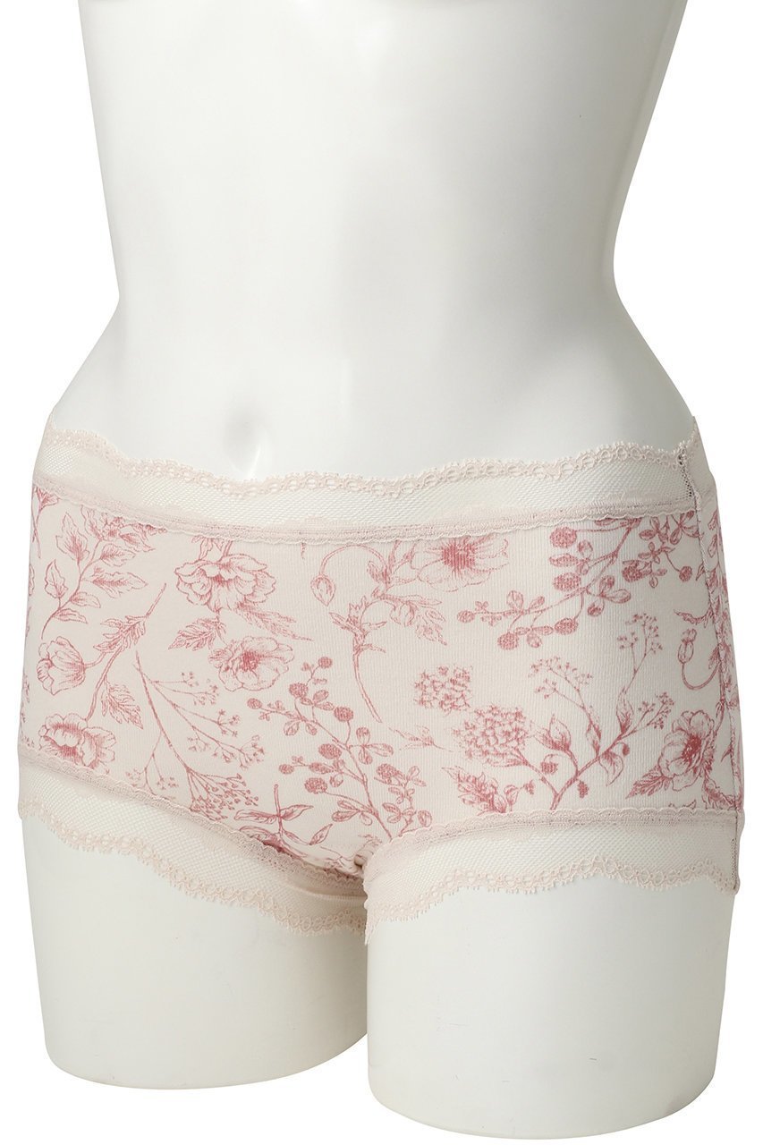 【キッドブルー/KID BLUE】のフルールPt Sカルソン 人気、トレンドファッション・服の通販 founy(ファニー) 　ファッション　Fashion　レディースファッション　Fashion for Women　下着・ランジェリー　Lingerie & Intimates　ショーツ・ランジェリー用ボトムス　Panties / Briefs / Lingerie Bottoms　ショーツ　Shorts, Short Pants　ショート　Short, Short Length　フィット　Fit, Slim Fit　フラワー　Flower, Floral　プリント　Print, Printed Pattern　モチーフ　Motif, Design Theme　ランジェリー　Lingerie, Intimate Wear　レース　Lace, Lace Fabric　エレガント 上品　Elegant　other-3|ID: prp329100004956495 ipo3291000000037190704