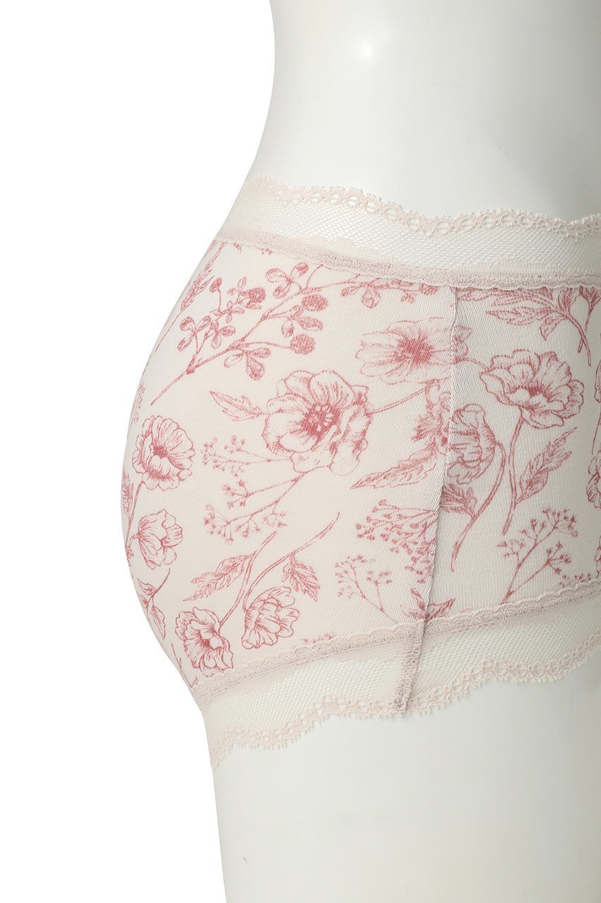 【キッドブルー/KID BLUE】のフルールPt Sカルソン 人気、トレンドファッション・服の通販 founy(ファニー) 　ファッション　Fashion　レディースファッション　Fashion for Women　下着・ランジェリー　Lingerie & Intimates　ショーツ・ランジェリー用ボトムス　Panties / Briefs / Lingerie Bottoms　ショーツ　Shorts, Short Pants　ショート　Short, Short Length　フィット　Fit, Slim Fit　フラワー　Flower, Floral　プリント　Print, Printed Pattern　モチーフ　Motif, Design Theme　ランジェリー　Lingerie, Intimate Wear　レース　Lace, Lace Fabric　エレガント 上品　Elegant　other-6|ID: prp329100004956495 ipo3291000000037190707