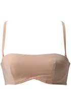 【ユエ/Yue】のストラップレスにもなる 1/2カップブラ テラコッタベージュ|ID: prp329100004956518 ipo3291000000037190909
