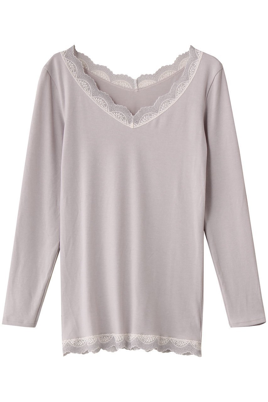 【キッドブルー/KID BLUE】の25起毛ベア天長袖インナー インテリア・キッズ・メンズ・レディースファッション・服の通販 founy(ファニー) 　ファッション　Fashion　レディースファッション　Fashion for Women　下着・ランジェリー　Lingerie & Intimates　その他ランジェリー・インナーアイテム　Other Lingerie / Intimates　おすすめ　Recommended / Our Picks　なめらか　Smooth, Silky Texture　インナー　Innerwear　セットアップ　Set-Up, Coordinated Outfit　ランジェリー　Lingerie, Intimate Wear　人気　Popular, Best Seller　定番　Standard, Basic Item　A/W・秋冬　Autumn/Winter　長袖　Long Sleeve, Full Sleeve　グレー|ID: prp329100004956541 ipo3291000000037191114