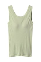 【アロマティック/AROMATIQUE】の【ayame】パッド付タンクトップ(コットンシルク) ウグイス|ID: prp329100004956542 ipo3291000000037191121