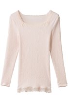 【キッドブルー/KID BLUE】の25裏綿接結長袖インナー 人気、トレンドファッション・服の通販 founy(ファニー) ファッション Fashion レディースファッション Fashion for Women 下着・ランジェリー Lingerie & Intimates その他ランジェリー・インナーアイテム Other Lingerie / Intimates インナー Innerwear シンプル Simple, Minimal デコルテ Décolleté, Neckline フィット Fit, Slim Fit ランジェリー Lingerie, Intimate Wear 長袖 Long Sleeve, Full Sleeve thumbnail ピンク|ID: prp329100004956550 ipo3291000000037191193