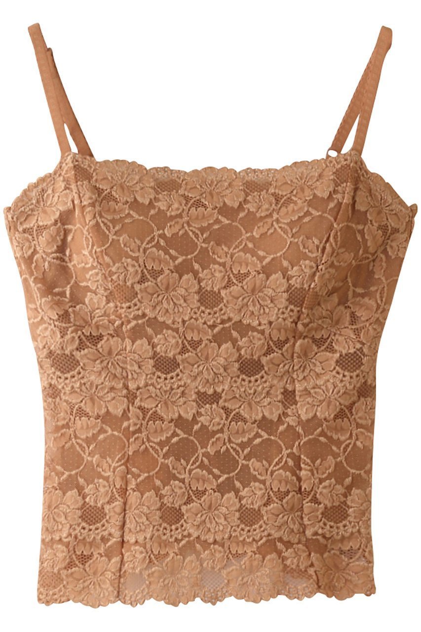 【ツェルマット/ZERMATT】のレースキャミソール インテリア・キッズ・メンズ・レディースファッション・服の通販 founy(ファニー) 　ファッション　Fashion　レディースファッション　Fashion for Women　下着・ランジェリー　Lingerie & Intimates　その他ランジェリー・インナーアイテム　Other Lingerie / Intimates　インナー　Innerwear　キャミソール　Camisole, Spaghetti Strap Top　ストレッチ　Stretch, Stretchy Fabric　フィット　Fit, Slim Fit　フラワー　Flower, Floral　ランジェリー　Lingerie, Intimate Wear　レース　Lace, Lace Fabric　モカ|ID: prp329100004956568 ipo3291000000037191354