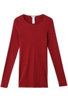 【ハンロ/HANRO】のCOTTON SEAMLESS長袖 人気、トレンドファッション・服の通販 founy(ファニー) ファッション Fashion レディースファッション Fashion for Women トップス・カットソー Cut & Sew Tops 下着・ランジェリー Lingerie & Intimates シンプル Simple, Minimal パジャマ Pajamas, Sleepwear 長袖 Long Sleeve, Full Sleeve thumbnail レッド|ID: prp329100004956571 ipo3291000000037191379
