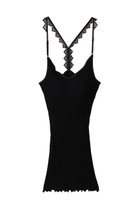 【アロマティック/AROMATIQUE】のパッド付 キャミソール 人気、トレンドファッション・服の通販 founy(ファニー) ファッション Fashion レディースファッション Fashion for Women 下着・ランジェリー Lingerie & Intimates その他ランジェリー・インナーアイテム Other Lingerie / Intimates インナー Innerwear キャミソール Camisole, Spaghetti Strap Top ケミカル Chemical, Chemical Wash ランジェリー Lingerie, Intimate Wear レース Lace, Lace Fabric エレガント 上品 Elegant thumbnail ブラック|ID: prp329100004956590 ipo3291000000037191558