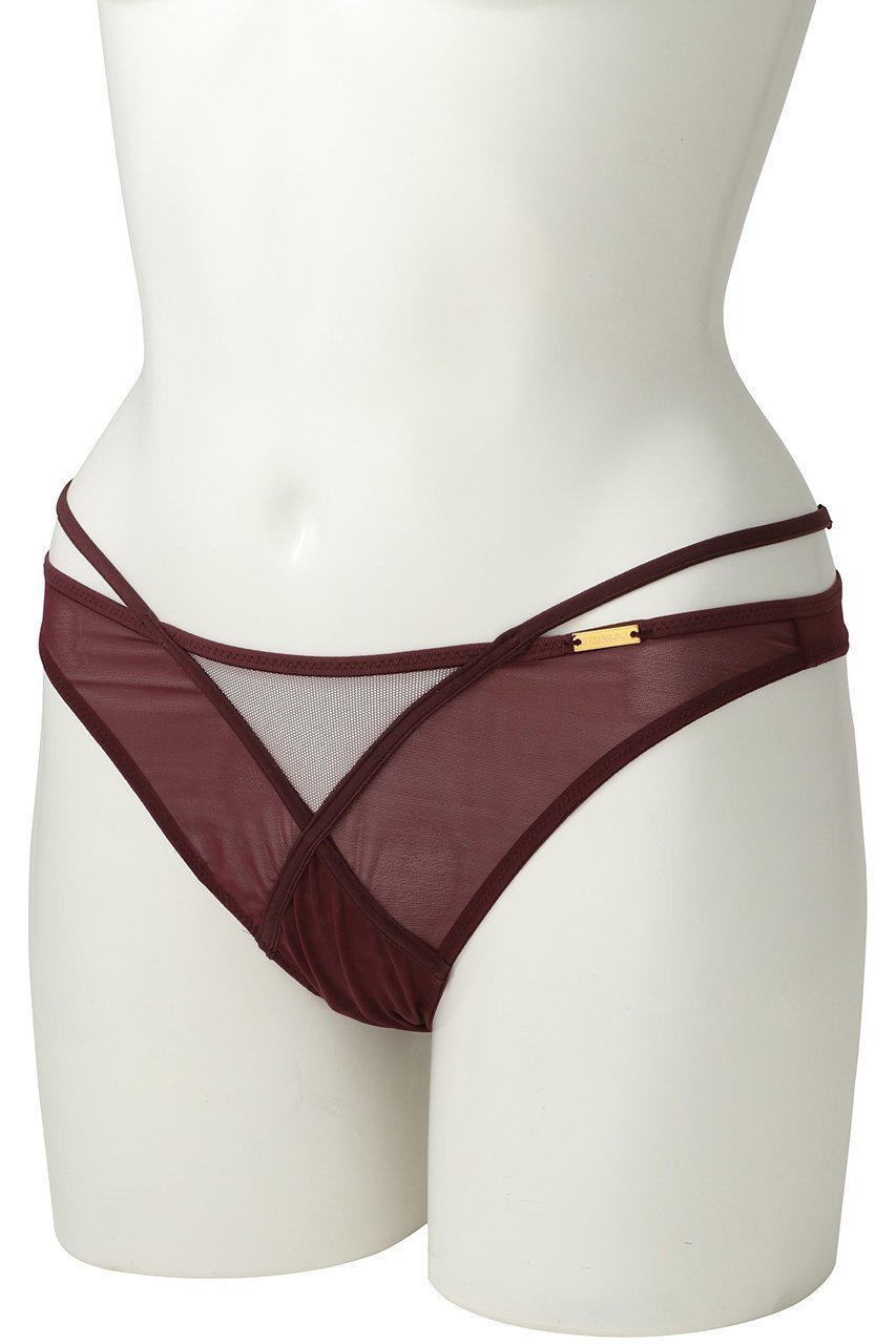 【ユエ/Yue】の【FETICO×Yue】透け感の違う生地を組み合わせたTバックショーツ 人気、トレンドファッション・服の通販 founy(ファニー) 　ファッション　Fashion　レディースファッション　Fashion for Women　バッグ　Bags　下着・ランジェリー　Lingerie & Intimates　ショーツ・ランジェリー用ボトムス　Panties / Briefs / Lingerie Bottoms　Tバック・ソング　Thongs / G-strings / Sexy Underwear　ショーツ　Shorts, Short Pants　チュール　Tulip, Tulip Motif　プレート　Plate, Dish　ランジェリー　Lingerie, Intimate Wear　リュクス　Luxury, Elegant, High-End, Chic　other-3|ID: prp329100004956592 ipo3291000000037191578