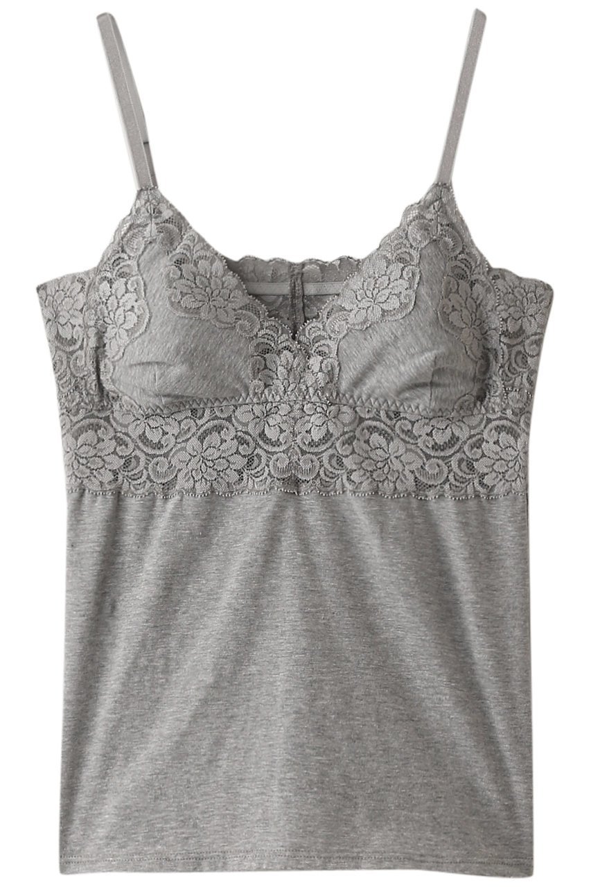 【ツェルマット/ZERMATT】の【ELLE SHOP限定】キャミソール Mサイズ インテリア・キッズ・メンズ・レディースファッション・服の通販 founy(ファニー) 　ファッション　Fashion　レディースファッション　Fashion for Women　下着・ランジェリー　Lingerie & Intimates　その他ランジェリー・インナーアイテム　Other Lingerie / Intimates　おすすめ　Recommended / Our Picks　アンダー　Underwear Essentials　インナー　Innerwear　キャミソール　Camisole, Spaghetti Strap Top　ショーツ　Shorts, Short Pants　セットアップ　Set-Up, Coordinated Outfit　フェミニン　Feminine, Girly　ラップ　Wrap, Wrap Design　ランジェリー　Lingerie, Intimate Wear　レース　Lace, Lace Fabric　定番　Standard, Basic Item　グレー|ID: prp329100004956601 ipo3291000000037191659