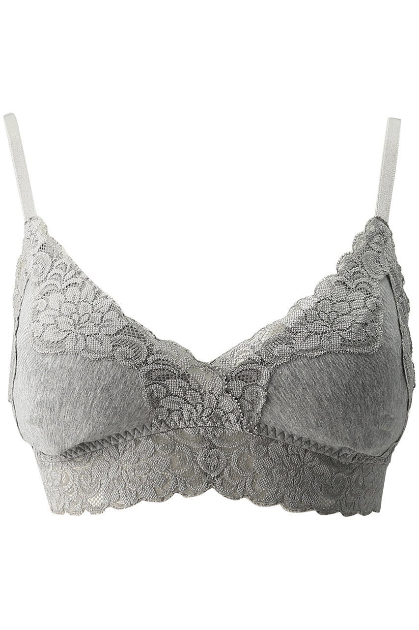 【ツェルマット/ZERMATT】の【ELLE SHOP限定】ソフトブラ Mサイズ インテリア・キッズ・メンズ・レディースファッション・服の通販 founy(ファニー) 　ファッション　Fashion　レディースファッション　Fashion for Women　下着・ランジェリー　Lingerie & Intimates　その他ランジェリー・インナーアイテム　Other Lingerie / Intimates　おすすめ　Recommended / Our Picks　アンダー　Underwear Essentials　ショーツ　Shorts, Short Pants　セットアップ　Set-Up, Coordinated Outfit　フェミニン　Feminine, Girly　ブラジャー　Bra, Lingerie　ラップ　Wrap, Wrap Design　ランジェリー　Lingerie, Intimate Wear　レース　Lace, Lace Fabric　定番　Standard, Basic Item　グレー|ID: prp329100004956606 ipo3291000000037191718