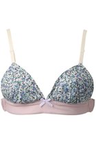 【ナナデコール/nanadecor】のリバティポッピングフラワートライアングルブラ 人気、トレンドファッション・服の通販 founy(ファニー) ファッション Fashion レディースファッション Fashion for Women 下着・ランジェリー Lingerie & Intimates ブラジャー・ランジェリーブラ Bras / Lingerie Bras トライアングル Triangle, Triangular Shape フィット Fit, Slim Fit ブラジャー Bra, Lingerie プリント Print, Printed Pattern ランジェリー Lingerie, Intimate Wear リラックス Relax, Relaxed Fit thumbnail ライトブルー|ID: prp329100004956617 ipo3291000000037191899