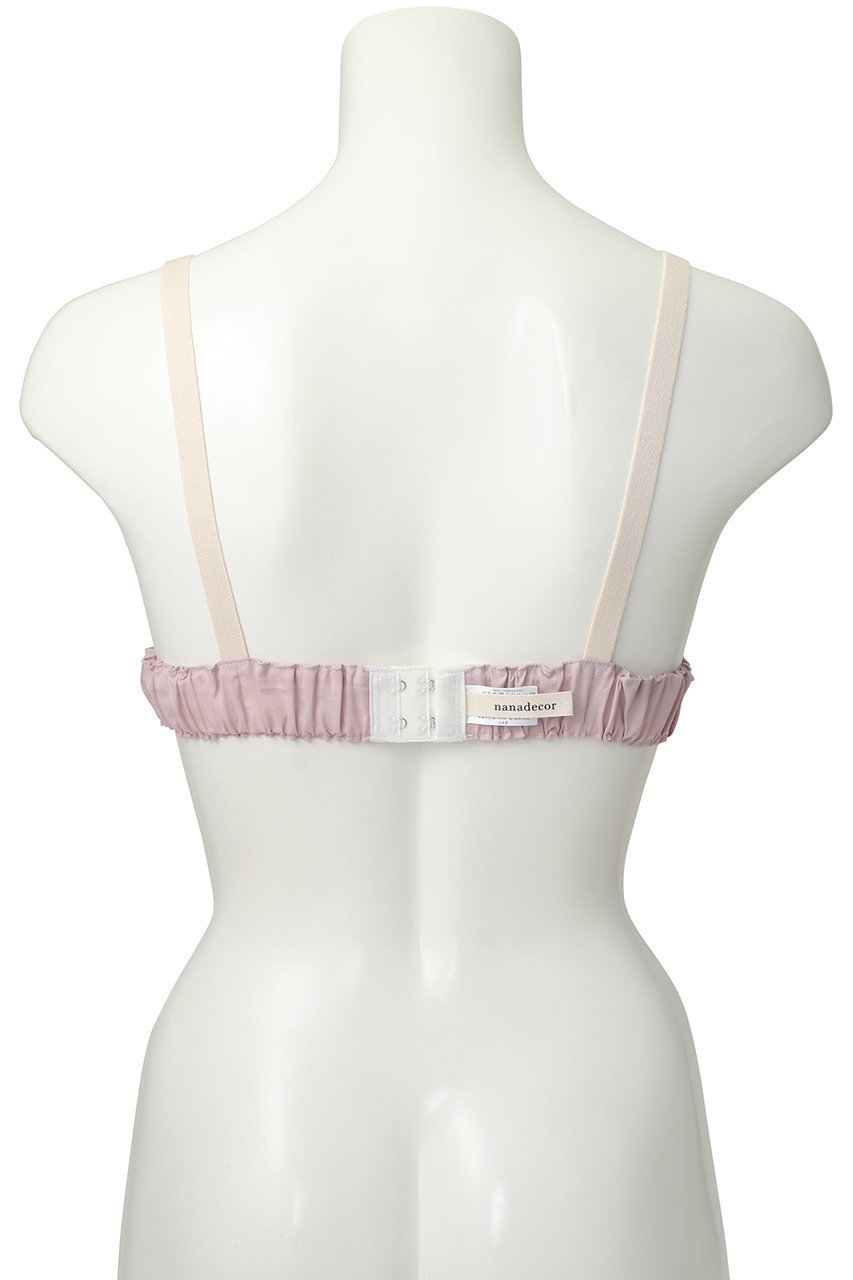 【ナナデコール/nanadecor】のプリムローズトライアングルブラパープル 人気、トレンドファッション・服の通販 founy(ファニー) 　ファッション　Fashion　レディースファッション　Fashion for Women　下着・ランジェリー　Lingerie & Intimates　その他ランジェリー・インナーアイテム　Other Lingerie / Intimates　アンダー　Underwear Essentials　トライアングル　Triangle, Triangular Shape　ブラジャー　Bra, Lingerie　ランジェリー　Lingerie, Intimate Wear　リボン　Ribbon, Bow　ローズ　Rose, Rose Motif　other-3|ID: prp329100004956618 ipo3291000000037191915