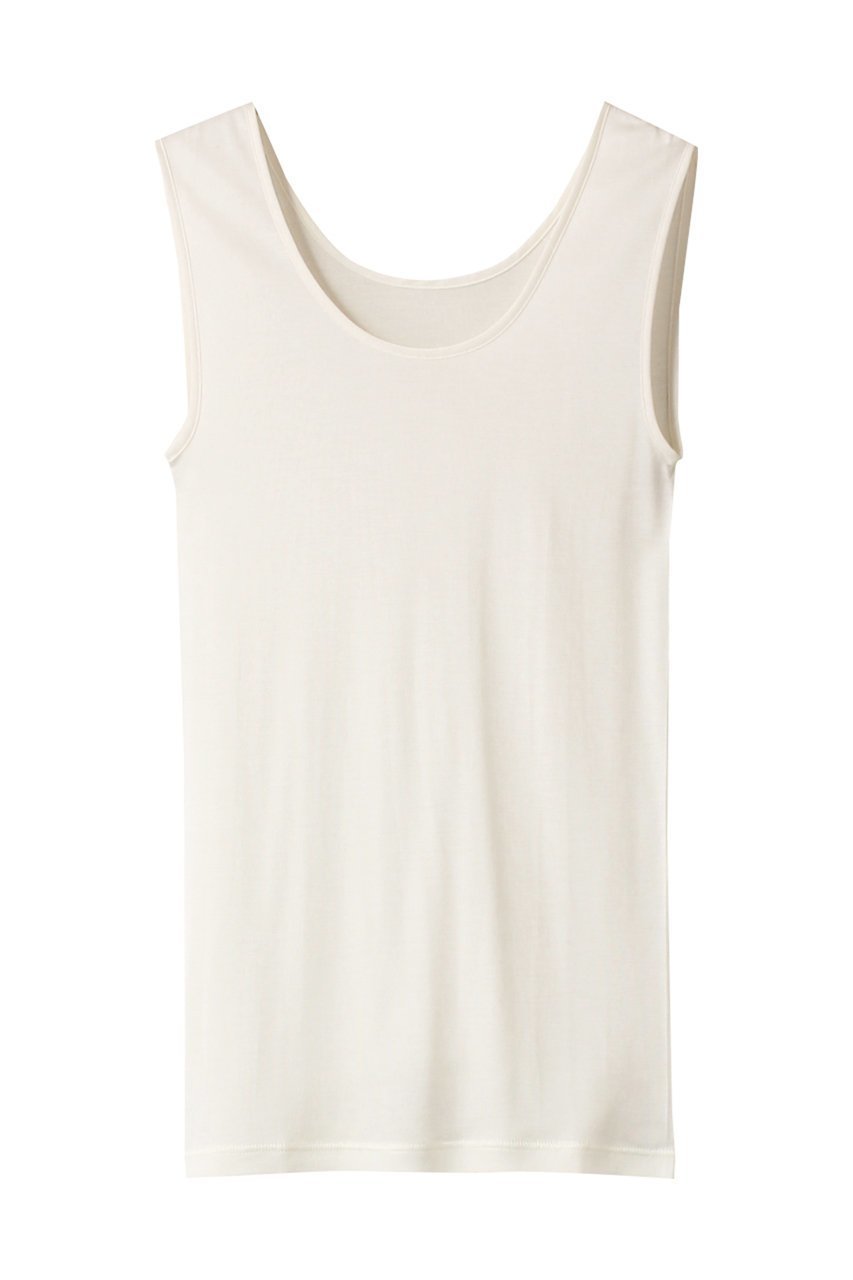 【ランジェリーク/LANGELIQUE】のノースリーブ(シルクフライス) インテリア・キッズ・メンズ・レディースファッション・服の通販 founy(ファニー) 　ファッション　Fashion　レディースファッション　Fashion for Women　下着・ランジェリー　Lingerie & Intimates　その他ランジェリー・インナーアイテム　Other Lingerie / Intimates　なめらか　Smooth, Silky Texture　インナー　Innerwear　シルク　Silk, 100% Silk　シンプル　Simple, Minimal　ストレッチ　Stretch, Stretchy Fabric　ノースリーブ　Sleeveless, No-Sleeve　ランジェリー　Lingerie, Intimate Wear　定番　Standard, Basic Item　オフホワイト|ID: prp329100004956623 ipo3291000000037191998