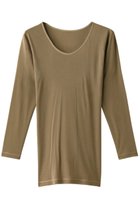 【ランジェリーク/LANGELIQUE】の長袖(シルクフライス) 人気、トレンドファッション・服の通販 founy(ファニー) ファッション Fashion レディースファッション Fashion for Women 下着・ランジェリー Lingerie & Intimates その他ランジェリー・インナーアイテム Other Lingerie / Intimates なめらか Smooth, Silky Texture インナー Innerwear シルク Silk, 100% Silk ストレッチ Stretch, Stretchy Fabric ランジェリー Lingerie, Intimate Wear 定番 Standard, Basic Item 長袖 Long Sleeve, Full Sleeve thumbnail グレイッシュブラウン|ID: prp329100004956624 ipo3291000000037192015