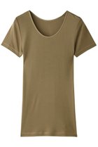 【ランジェリーク/LANGELIQUE】の半袖(シルクフライス) 人気、トレンドファッション・服の通販 founy(ファニー) ファッション Fashion レディースファッション Fashion for Women 下着・ランジェリー Lingerie & Intimates その他ランジェリー・インナーアイテム Other Lingerie / Intimates お家時間・ステイホーム Stay Home / At Home なめらか Smooth, Silky Texture インナー Innerwear シルク Silk, 100% Silk シンプル Simple, Minimal ストレッチ Stretch, Stretchy Fabric ランジェリー Lingerie, Intimate Wear 半袖 Short Sleeve, Half Sleeve 旅行 Travel thumbnail グレイッシュブラウン|ID: prp329100004956625 ipo3291000000037192034