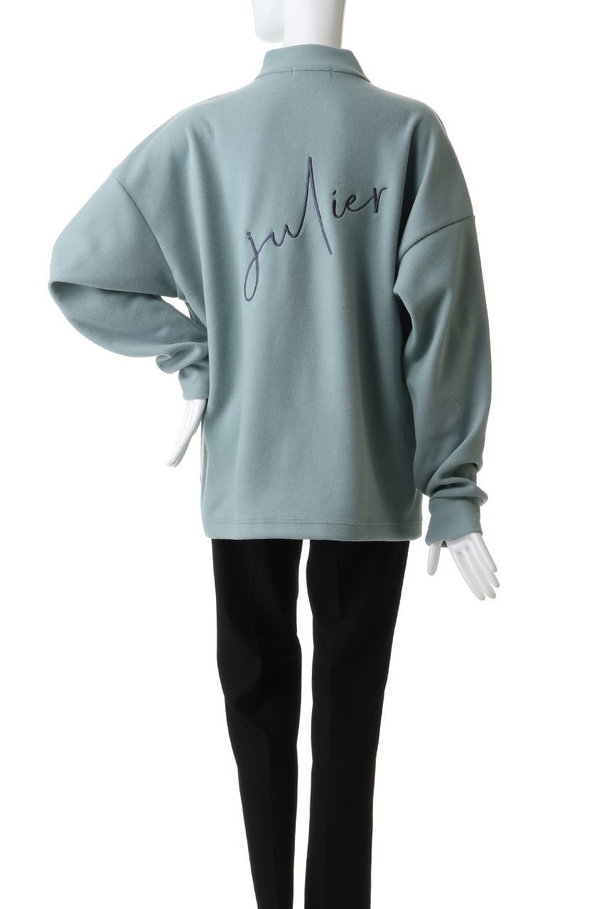 【ジュリエ/Julier】のブラッシュメルトンプルオーバー 人気、トレンドファッション・服の通販 founy(ファニー) 　ファッション　Fashion　レディースファッション　Fashion for Women　トップス・カットソー　Cut & Sew Tops　カジュアルプルオーバー・ニットトップス　Pullovers & Knit Tops / Casual Pullovers　スポーツウェア　Functional & Stylish Sportswear　スポーツ トップス　Athletic Tops / Workout Tops / Training Shirts　スポーツ　Sports, Activewear　スリット　Slit, Slit Detail　スリーブ　Sleeve, Long Sleeve / Short Sleeve　メルトン　Melton, Heavy Wool　ロング　Long, Long-Length　A/W・秋冬　Autumn/Winter　other-4|ID: prp329100004956658 ipo3291000000037192478