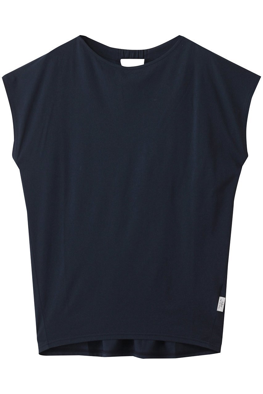 【ジュリエ/Julier】の【定番】ライトプライムバッククロスチュニック インテリア・キッズ・メンズ・レディースファッション・服の通販 founy(ファニー) 　ファッション　Fashion　レディースファッション　Fashion for Women　トップス・カットソー　Cut & Sew Tops　スポーツウェア　Functional & Stylish Sportswear　スポーツ トップス　Athletic Tops / Workout Tops / Training Shirts　シンプル　Simple, Minimal　スポーツ　Sports, Activewear　スリーブ　Sleeve, Long Sleeve / Short Sleeve　ドレープ　Drape, Draping Fabric　フレンチ　French, French Style　フロント　Front, Front Design　ヨガ　Yoga, Yoga Wear　ワーク　Workwear, Utility Style　エレガント 上品　Elegant　定番　Standard, Basic Item　ネイビー|ID: prp329100004956660 ipo3291000000037192487