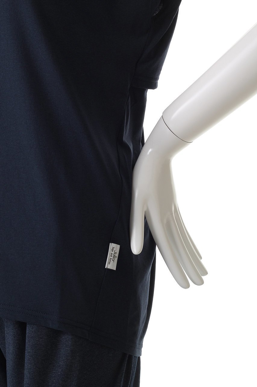 【ジュリエ/Julier】の【定番】ライトプライムバッククロスチュニック 人気、トレンドファッション・服の通販 founy(ファニー) 　ファッション　Fashion　レディースファッション　Fashion for Women　トップス・カットソー　Cut & Sew Tops　スポーツウェア　Functional & Stylish Sportswear　スポーツ トップス　Athletic Tops / Workout Tops / Training Shirts　シンプル　Simple, Minimal　スポーツ　Sports, Activewear　スリーブ　Sleeve, Long Sleeve / Short Sleeve　ドレープ　Drape, Draping Fabric　フレンチ　French, French Style　フロント　Front, Front Design　ヨガ　Yoga, Yoga Wear　ワーク　Workwear, Utility Style　エレガント 上品　Elegant　定番　Standard, Basic Item　other-5|ID: prp329100004956660 ipo3291000000037192491