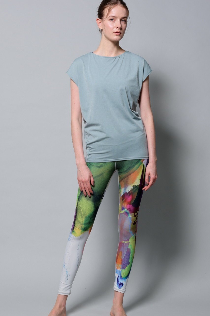 【ジュリエ/Julier】の【定番】ライトプライムバッククロスチュニック 人気、トレンドファッション・服の通販 founy(ファニー) 　ファッション　Fashion　レディースファッション　Fashion for Women　トップス・カットソー　Cut & Sew Tops　スポーツウェア　Functional & Stylish Sportswear　スポーツ トップス　Athletic Tops / Workout Tops / Training Shirts　シンプル　Simple, Minimal　スポーツ　Sports, Activewear　スリーブ　Sleeve, Long Sleeve / Short Sleeve　ドレープ　Drape, Draping Fabric　フレンチ　French, French Style　フロント　Front, Front Design　ヨガ　Yoga, Yoga Wear　ワーク　Workwear, Utility Style　エレガント 上品　Elegant　定番　Standard, Basic Item　other-6|ID: prp329100004956660 ipo3291000000037192492