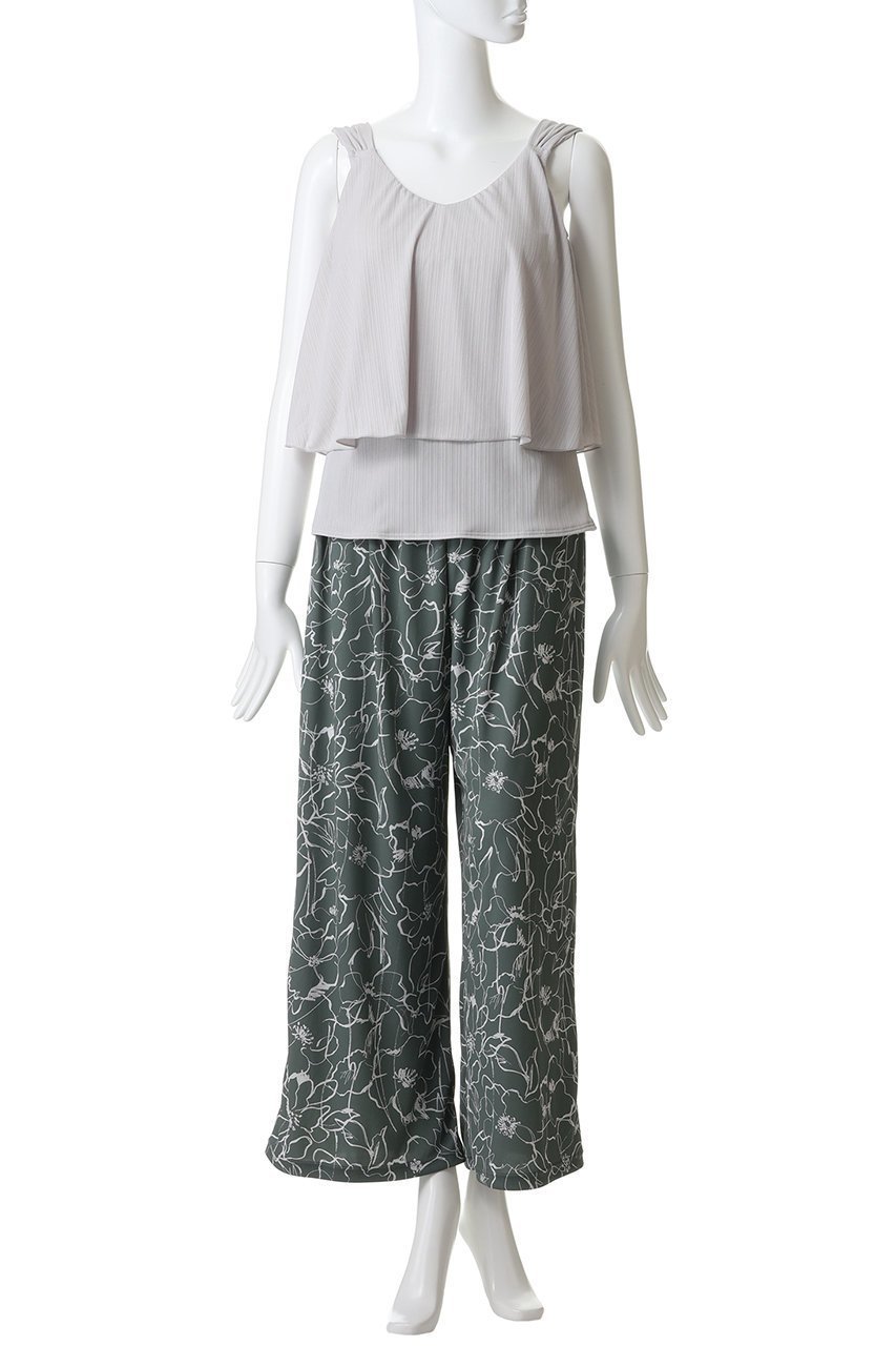 【コーラルヴェール/Coral Veil】のロングパンツセット 人気、トレンドファッション・服の通販 founy(ファニー) 　ファッション　Fashion　レディースファッション　Fashion for Women　水着　Swimwear　レディース水着・ビーチウェア　Swimwear & Beachwear　ショーツ　Shorts, Short Pants　スポーツ　Sports, Activewear　セットアップ　Set-Up, Coordinated Outfit　ビーチ　Beach, Seaside　フラワー　Flower, Floral　モダン　Modern, Contemporary　ロング　Long, Long-Length　再入荷　Restock / Back in Stock　水着　Swimsuit, Swimwear　other-2|ID: prp329100004956661 ipo3291000000037192500