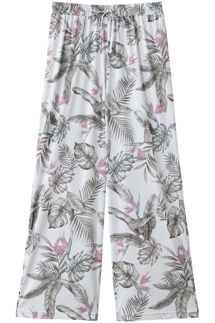 【レイール/Reir】の【San-ai Resort】ロングパンツ インテリア・キッズ・メンズ・レディースファッション・服の通販 founy(ファウニー) https://founy.com/ ファッション Fashion レディースファッション Fashion for Women 水着 Swimwear レディース水着・ビーチウェア Swimwear & Beachwear おすすめ Recommended / Our Picks なめらか Smooth, Silky Texture シャーリング Shirring, Ruched スポーツ Sports, Activewear ビーチ Beach, Seaside プリント Print, Printed Pattern リゾート Resort, Vacation Style リラックス Relax, Relaxed Fit リーフ Leaf, Botanical Leaf ロング Long, Long-Length ワイド Wide, Wide Fit ヴィンテージ Vintage Style 水着 Swimsuit, Swimwear |ID: prp329100004956670 ipo3291000000037192595