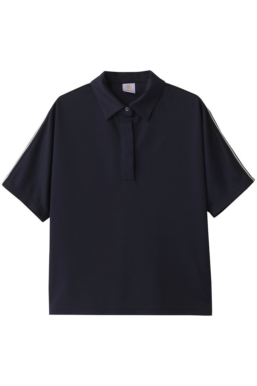【ティーエムジー/TMG】のハーフスリーブシャツ インテリア・キッズ・メンズ・レディースファッション・服の通販 founy(ファニー) 　ファッション　Fashion　レディースファッション　Fashion for Women　トップス・カットソー　Cut & Sew Tops　シャツ・ブラウス・オフィスカジュアル　Elegant Blouses & Button-Ups　スポーツウェア　Functional & Stylish Sportswear　スポーツ トップス　Athletic Tops / Workout Tops / Training Shirts　おすすめ　Recommended / Our Picks　シンプル　Simple, Minimal　スポーツ　Sports, Activewear　セットアップ　Set-Up, Coordinated Outfit　ポロシャツ　Polo Shirt, Collared Tee　吸水　Absorbent, Quick-Dry　ネイビー|ID: prp329100004956671 ipo3291000000037192606