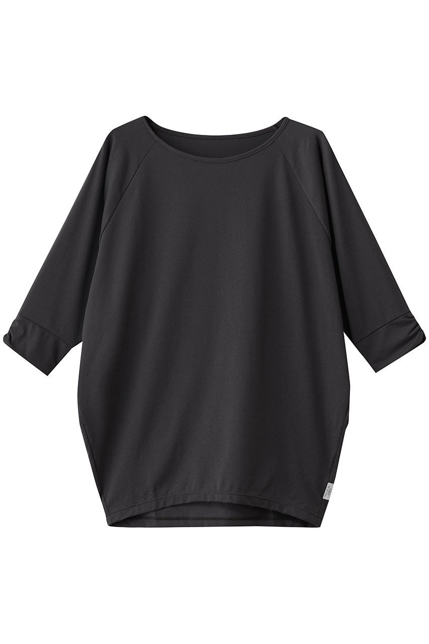 【ジュリエ/Julier】の【定番】ライトプライムハーフスリーブプルオーバー インテリア・キッズ・メンズ・レディースファッション・服の通販 founy(ファニー) 　ファッション　Fashion　レディースファッション　Fashion for Women　トップス・カットソー　Cut & Sew Tops　カジュアルプルオーバー・ニットトップス　Pullovers & Knit Tops / Casual Pullovers　スポーツウェア　Functional & Stylish Sportswear　スポーツ トップス　Athletic Tops / Workout Tops / Training Shirts　スポーツ　Sports, Activewear　ヨガ　Yoga, Yoga Wear　ワーク　Workwear, Utility Style　定番　Standard, Basic Item　旅行　Travel　チャコール|ID: prp329100004956675 ipo3291000000037192651