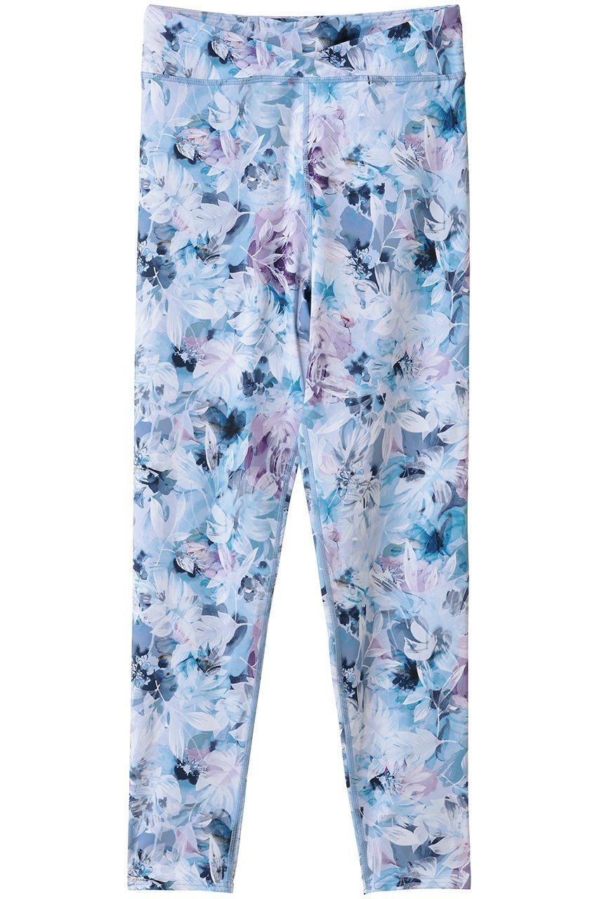 【レイール/Reir】の【水陸両用】プリントレギンス インテリア・キッズ・メンズ・レディースファッション・服の通販 founy(ファニー) 　ファッション　Fashion　レディースファッション　Fashion for Women　パンツ　Pants & Trousers　レギンス　Leggings & Stretch Pants　スポーツウェア　Functional & Stylish Sportswear　ストレッチ　Stretch, Stretchy Fabric　スポーツ　Sports, Activewear　フロント　Front, Front Design　プリント　Print, Printed Pattern　ポケット　Pocket, Pocket Detail　レギンス　Leggings, Stretch Pants　再入荷　Restock / Back in Stock　水着　Swimsuit, Swimwear　ブルー|ID: prp329100004956679 ipo3291000000037192688