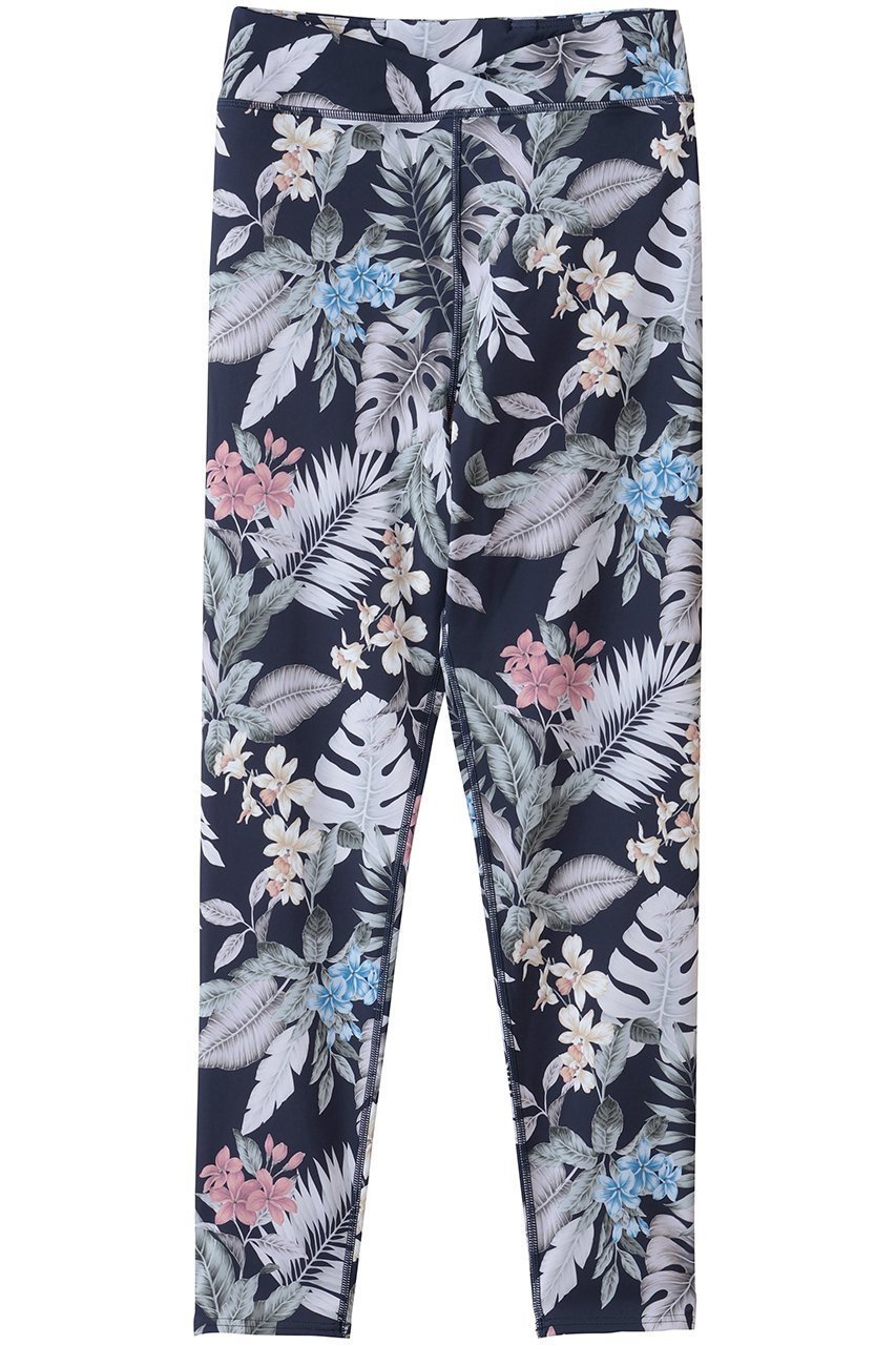 【レイール/Reir】の【水陸両用】プリントレギンス インテリア・キッズ・メンズ・レディースファッション・服の通販 founy(ファニー) 　ファッション　Fashion　レディースファッション　Fashion for Women　パンツ　Pants & Trousers　レギンス　Leggings & Stretch Pants　スポーツウェア　Functional & Stylish Sportswear　ストレッチ　Stretch, Stretchy Fabric　スポーツ　Sports, Activewear　フロント　Front, Front Design　プリント　Print, Printed Pattern　ポケット　Pocket, Pocket Detail　レギンス　Leggings, Stretch Pants　再入荷　Restock / Back in Stock　水着　Swimsuit, Swimwear　ネイビー|ID: prp329100004956679 ipo3291000000037192689