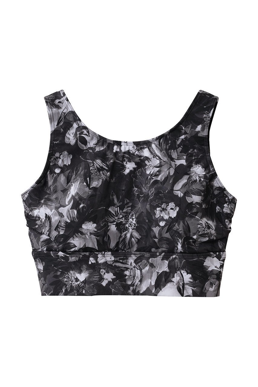 【レイール/Reir】の【水陸両用】プリントブラトップ インテリア・キッズ・メンズ・レディースファッション・服の通販 founy(ファニー) 　ファッション　Fashion　レディースファッション　Fashion for Women　トップス・カットソー　Cut & Sew Tops　スポーツウェア　Functional & Stylish Sportswear　スポーツ トップス　Athletic Tops / Workout Tops / Training Shirts　おすすめ　Recommended / Our Picks　シンプル　Simple, Minimal　ストレッチ　Stretch, Stretchy Fabric　スポーツ　Sports, Activewear　プリント　Print, Printed Pattern　メッシュ　Mesh, Net Fabric　再入荷　Restock / Back in Stock　水着　Swimsuit, Swimwear　ブラック|ID: prp329100004956681 ipo3291000000037192709