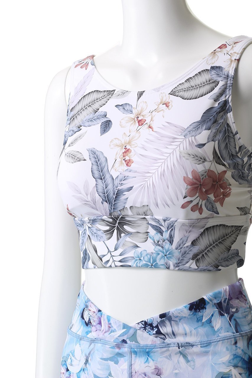 【レイール/Reir】の【水陸両用】プリントブラトップ 人気、トレンドファッション・服の通販 founy(ファニー) 　ファッション　Fashion　レディースファッション　Fashion for Women　トップス・カットソー　Cut & Sew Tops　スポーツウェア　Functional & Stylish Sportswear　スポーツ トップス　Athletic Tops / Workout Tops / Training Shirts　おすすめ　Recommended / Our Picks　シンプル　Simple, Minimal　ストレッチ　Stretch, Stretchy Fabric　スポーツ　Sports, Activewear　プリント　Print, Printed Pattern　メッシュ　Mesh, Net Fabric　再入荷　Restock / Back in Stock　水着　Swimsuit, Swimwear　other-5|ID: prp329100004956681 ipo3291000000037192715