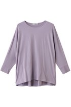 【ジュリエ/Julier】のエコリヨセルハーフスリーブプルオーバー 人気、トレンドファッション・服の通販 founy(ファニー) ファッション Fashion レディースファッション Fashion for Women トップス・カットソー Cut & Sew Tops カジュアルプルオーバー・ニットトップス Pullovers & Knit Tops / Casual Pullovers スポーツウェア Functional & Stylish Sportswear スポーツ トップス Athletic Tops / Workout Tops / Training Shirts スポーツ Sports, Activewear スリット Slit, Slit Detail ボトム Bottoms, Lower Wear ヨガ Yoga, Yoga Wear ワーク Workwear, Utility Style 旅行 Travel thumbnail ラベンダー|ID: prp329100004956692 ipo3291000000037192813