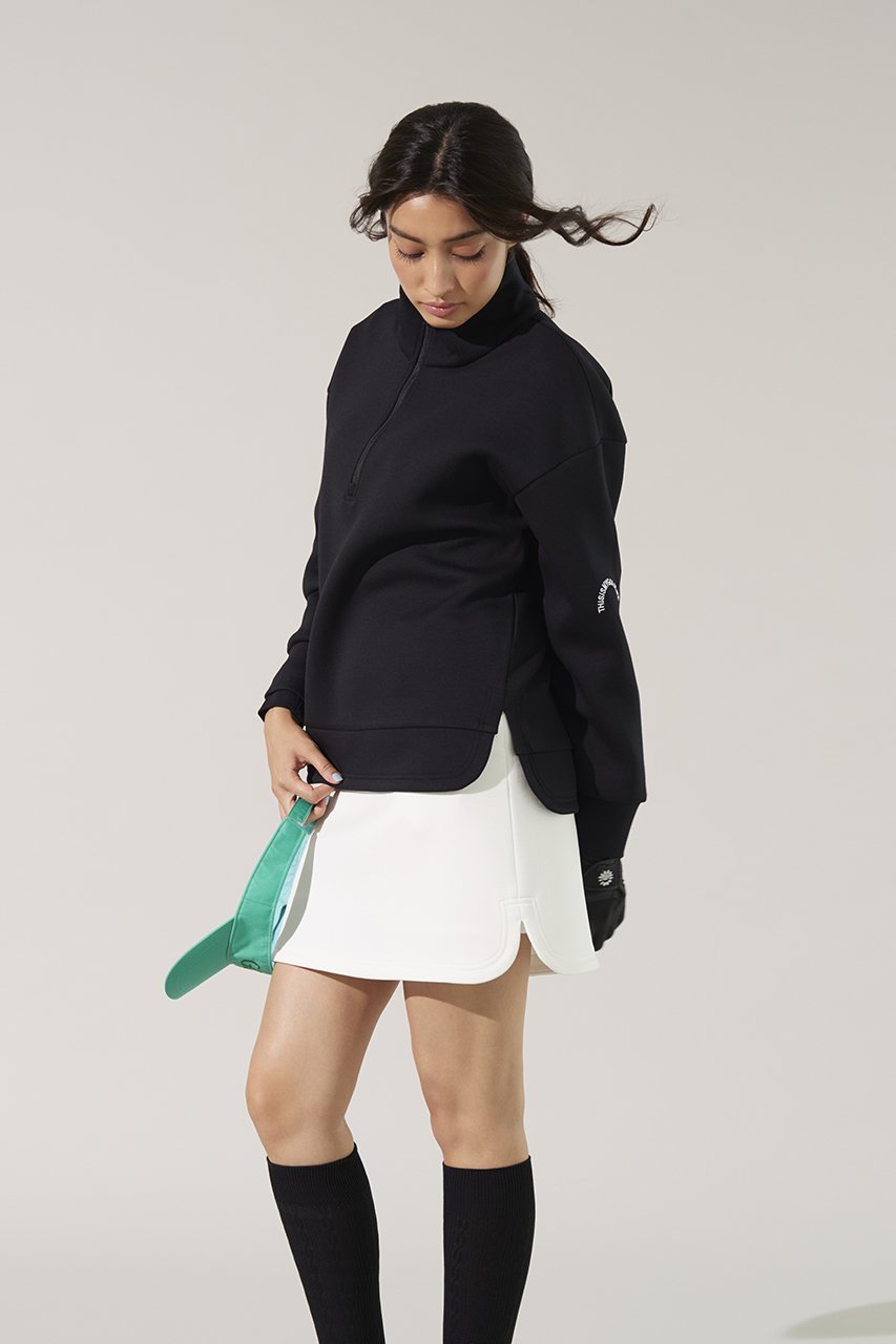 【ティーエムジー/TMG】のジップアッププルオーバー 人気、トレンドファッション・服の通販 founy(ファニー) 　ファッション　Fashion　レディースファッション　Fashion for Women　トップス・カットソー　Cut & Sew Tops　カジュアルプルオーバー・ニットトップス　Pullovers & Knit Tops / Casual Pullovers　スポーツウェア　Functional & Stylish Sportswear　スポーツ トップス　Athletic Tops / Workout Tops / Training Shirts　おすすめ　Recommended / Our Picks　なめらか　Smooth, Silky Texture　シンプル　Simple, Minimal　スポーツ　Sports, Activewear　セットアップ　Set-Up, Coordinated Outfit　ラウンド　Round, Round Neck　other-8|ID: prp329100004956694 ipo3291000000037192856