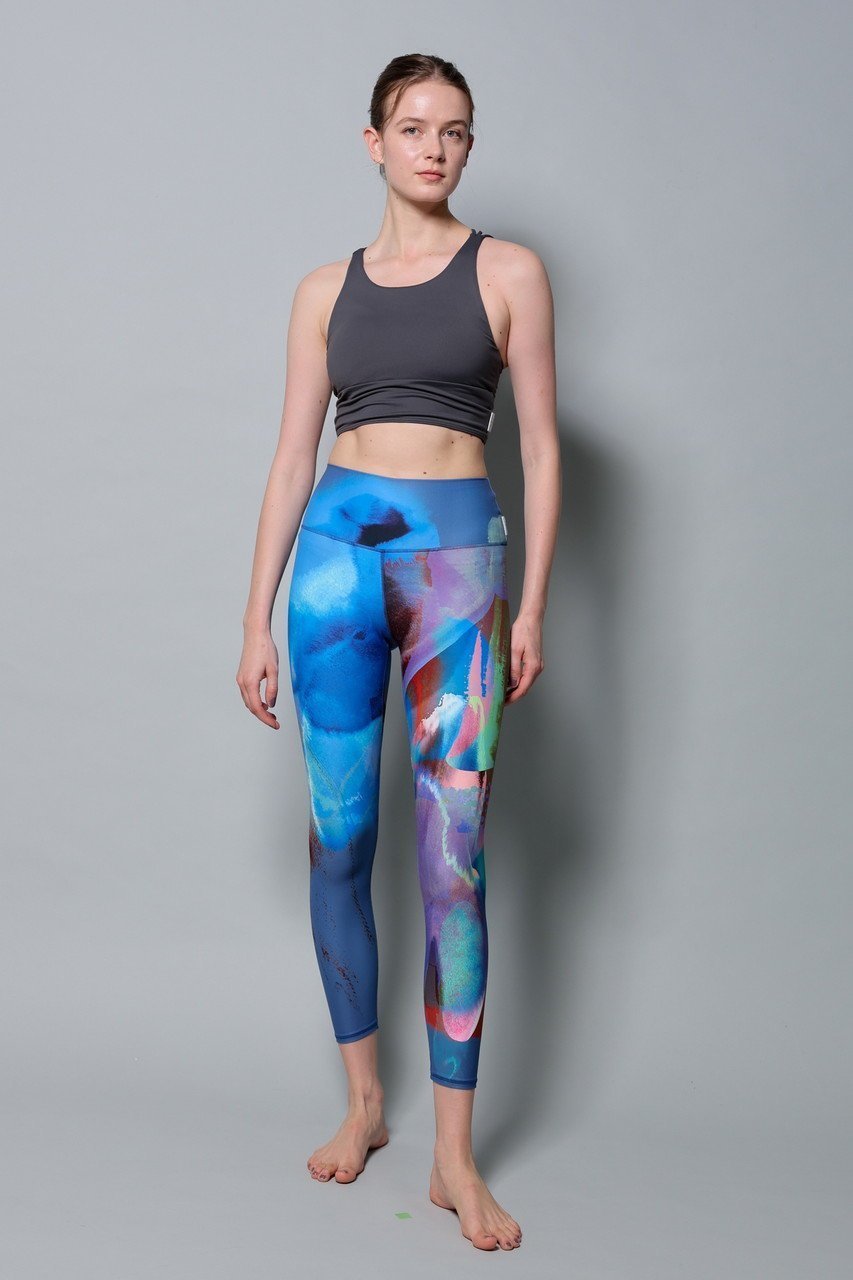 【ジュリエ/Julier】のKanako Sasakiコラボ ハイウエストレギンス 人気、トレンドファッション・服の通販 founy(ファニー) 　ファッション　Fashion　レディースファッション　Fashion for Women　パンツ　Pants & Trousers　レギンス　Leggings & Stretch Pants　スポーツウェア　Functional & Stylish Sportswear　コラボ　Collaboration, Collab　スポーツ　Sports, Activewear　フィット　Fit, Slim Fit　プリント　Print, Printed Pattern　ヨガ　Yoga, Yoga Wear　レギンス　Leggings, Stretch Pants　other-8|ID: prp329100004956697 ipo3291000000037192897