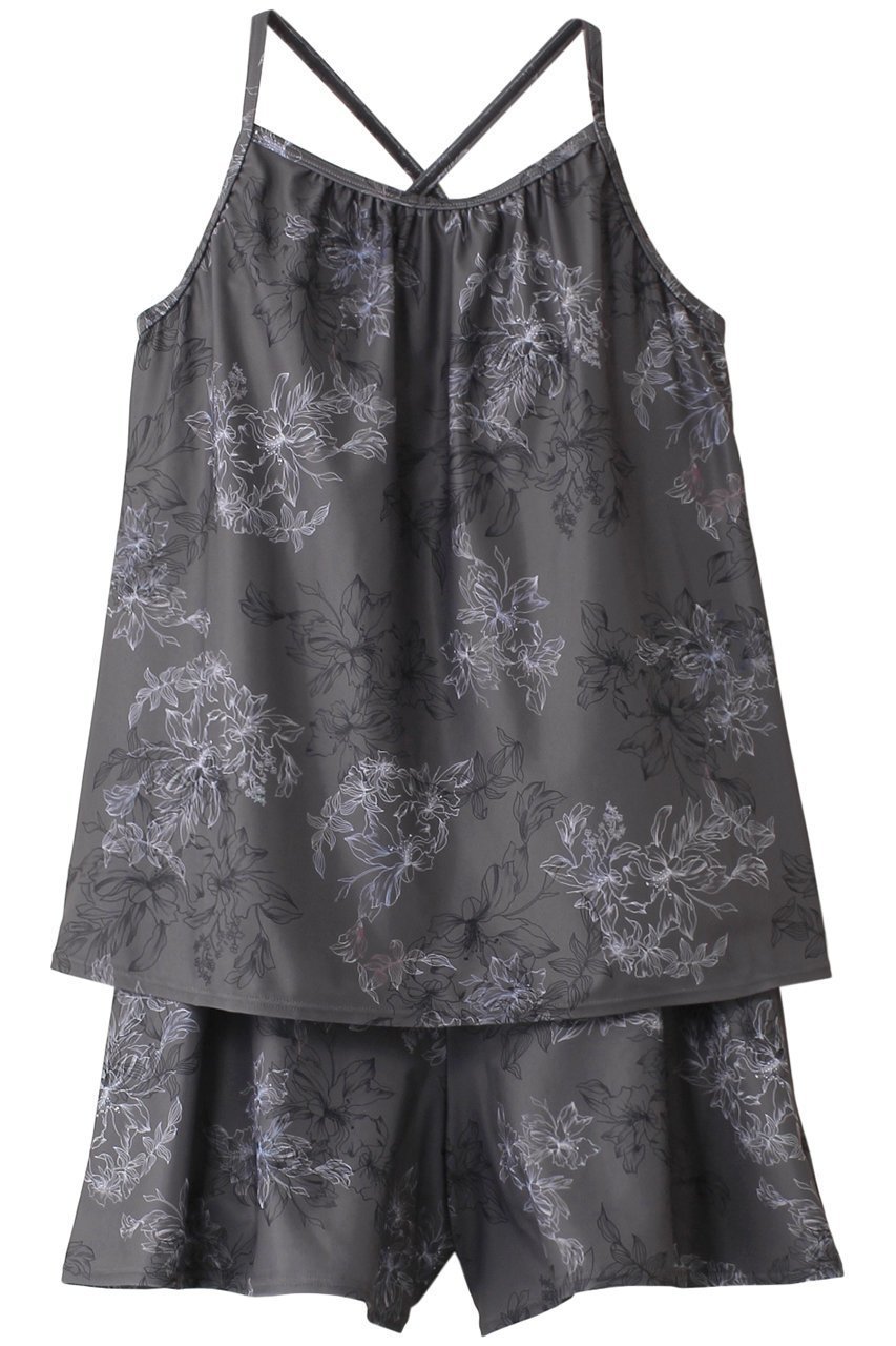 【レイール/Reir】のLily Flower3点セット インテリア・キッズ・メンズ・レディースファッション・服の通販 founy(ファニー) 　ファッション　Fashion　レディースファッション　Fashion for Women　水着　Swimwear　レディース水着・ビーチウェア　Swimwear & Beachwear　ショーツ　Shorts, Short Pants　スポーツ　Sports, Activewear　フラワー　Flower, Floral　プリント　Print, Printed Pattern　ボトム　Bottoms, Lower Wear　リゾート　Resort, Vacation Style　エレガント 上品　Elegant　水着　Swimsuit, Swimwear　グレー|ID: prp329100004956698 ipo3291000000037192904