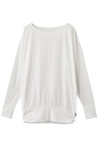 【ジュリエ/Julier】の【定番】ライトプライムロングスリーブプルオーバー ホワイト|ID: prp329100004956722 ipo3291000000037193186