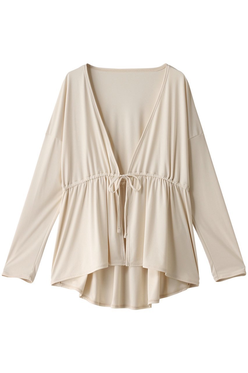 【コーラルヴェール/Coral Veil】のストレッチスムース羽織 インテリア・キッズ・メンズ・レディースファッション・服の通販 founy(ファニー) 　ファッション　Fashion　レディースファッション　Fashion for Women　アウター　Coat / Outerwear Collection　スポーツウェア　Functional & Stylish Sportswear　スポーツ アウター　Sports Outerwear / Running Jacket / Windbreaker　シンプル　Simple, Minimal　ストレッチ　Stretch, Stretchy Fabric　スポーツ　Sports, Activewear　スリーブ　Sleeve, Long Sleeve / Short Sleeve　ビーチ　Beach, Seaside　フェミニン　Feminine, Girly　ロング　Long, Long-Length　夏　Summer　羽織　Haori, Light Jacket　ベージュ|ID: prp329100004956724 ipo3291000000037193214