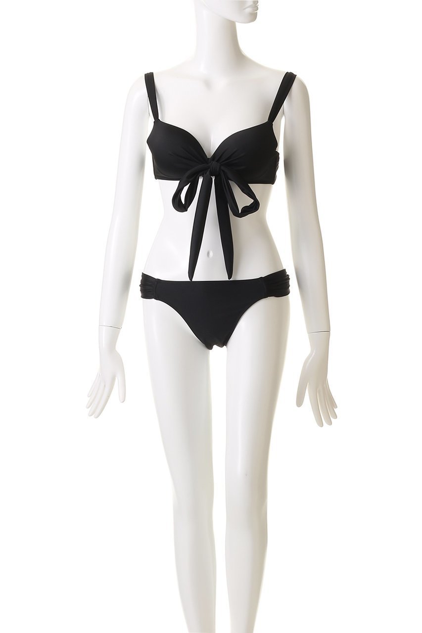 【レイール/Reir】のダブルアップ無地ビキニ 人気、トレンドファッション・服の通販 founy(ファニー) 　ファッション　Fashion　レディースファッション　Fashion for Women　水着　Swimwear　レディース水着・ビーチウェア　Swimwear & Beachwear　おすすめ　Recommended / Our Picks　ショーツ　Shorts, Short Pants　スポーツ　Sports, Activewear　ダブル　Double, Double-Breasted　ビキニ　Bikini, Two-Piece Swimsuit　フロント　Front, Front Design　リゾート　Resort, Vacation Style　リボン　Ribbon, Bow　ワイヤー　Wire, Wired Bra　水着　Swimsuit, Swimwear　無地　Plain, Solid Color　other-2|ID: prp329100004956735 ipo3291000000037193290