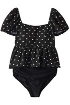 【レイール/Reir】のDotパフスリーブ 人気、トレンドファッション・服の通販 founy(ファニー) ファッション Fashion レディースファッション Fashion for Women 水着 Swimwear レディース水着・ビーチウェア Swimwear & Beachwear スポーツ Sports, Activewear スリーブ Sleeve, Long Sleeve / Short Sleeve ドット Polka Dot, Dot Pattern ビーチ Beach, Seaside ペプラム Peplum, Flared Hem 水着 Swimsuit, Swimwear thumbnail ブラック|ID: prp329100004956741 ipo3291000000037193367