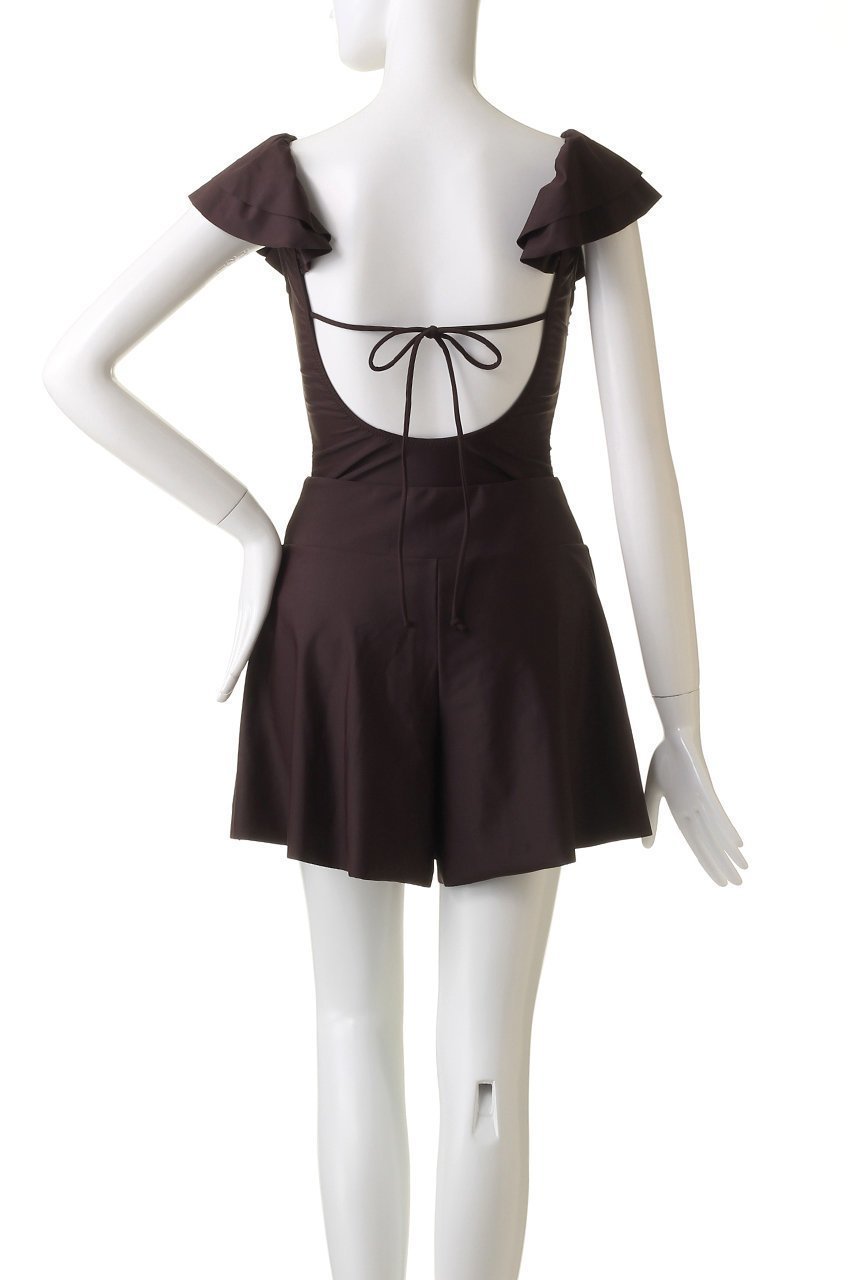 【レイール/Reir】のANAYI x Reir 限定ワンピース水着 ショートパンツセット 人気、トレンドファッション・服の通販 founy(ファニー) 　ファッション　Fashion　レディースファッション　Fashion for Women　水着　Swimwear　レディース水着・ビーチウェア　Swimwear & Beachwear　カッティング　Cutting Detail　ショート　Short, Short Length　スポーツ　Sports, Activewear　フェミニン　Feminine, Girly　フリル　Frill, Ruffle　リゾート　Resort, Vacation Style　リボン　Ribbon, Bow　巾着　Drawstring Bag, Kinchaku　水着　Swimsuit, Swimwear　other-6|ID: prp329100004956750 ipo3291000000037193436