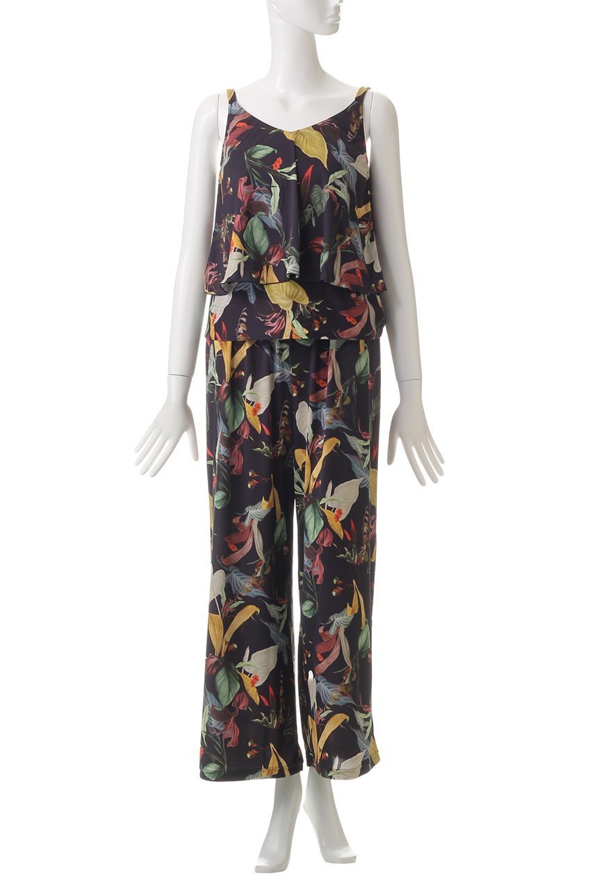 【コーラルヴェール/Coral Veil】のClassy Leafガウチョパンツセット 人気、トレンドファッション・服の通販 founy(ファニー) 　ファッション　Fashion　レディースファッション　Fashion for Women　水着　Swimwear　レディース水着・ビーチウェア　Swimwear & Beachwear　スポーツ　Sports, Activewear　セットアップ　Set-Up, Coordinated Outfit　ボタニカル　Botanical, Floral Pattern　リゾート　Resort, Vacation Style　ロング　Long, Long-Length　水着　Swimsuit, Swimwear　other-2|ID: prp329100004956778 ipo3291000000037193709