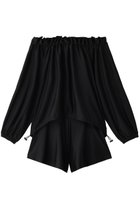 【レイール/Reir】のLE PHIL x Reir 限定 UPF50+ トップス&ショートパンツセット 人気、トレンドファッション・服の通販 founy(ファニー) ファッション Fashion レディースファッション Fashion for Women 水着 Swimwear レディース水着・ビーチウェア Swimwear & Beachwear ショート Short, Short Length スポーツ Sports, Activewear スリーブ Sleeve, Long Sleeve / Short Sleeve トレンド Trend, Trending Now フェミニン Feminine, Girly フレア Flare, Flared リゾート Resort, Vacation Style 水着 Swimsuit, Swimwear 羽織 Haori, Light Jacket thumbnail ブラック|ID: prp329100004956780 ipo3291000000037193719