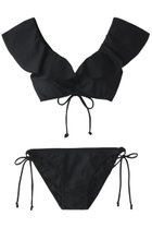 【レイール/Reir】の【San-ai Resort】楽盛りフリル水着 ワイヤービキニ 人気、トレンドファッション・服の通販 founy(ファニー) ファッション Fashion レディースファッション Fashion for Women 水着 Swimwear レディース水着・ビーチウェア Swimwear & Beachwear アンダー Underwear Essentials スポーツ Sports, Activewear デコルテ Décolleté, Neckline ビキニ Bikini, Two-Piece Swimsuit フェミニン Feminine, Girly フリル Frill, Ruffle レース Lace, Lace Fabric ワイヤー Wire, Wired Bra 水着 Swimsuit, Swimwear thumbnail ブラック|ID: prp329100004956785 ipo3291000000037193766