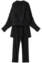 【レイール/Reir】の【BeachQueen】ショートラッシュパーカー付きリブタンキニ水着+レギンス付き5点セット ブラック|ID: prp329100004956805 ipo3291000000037193906