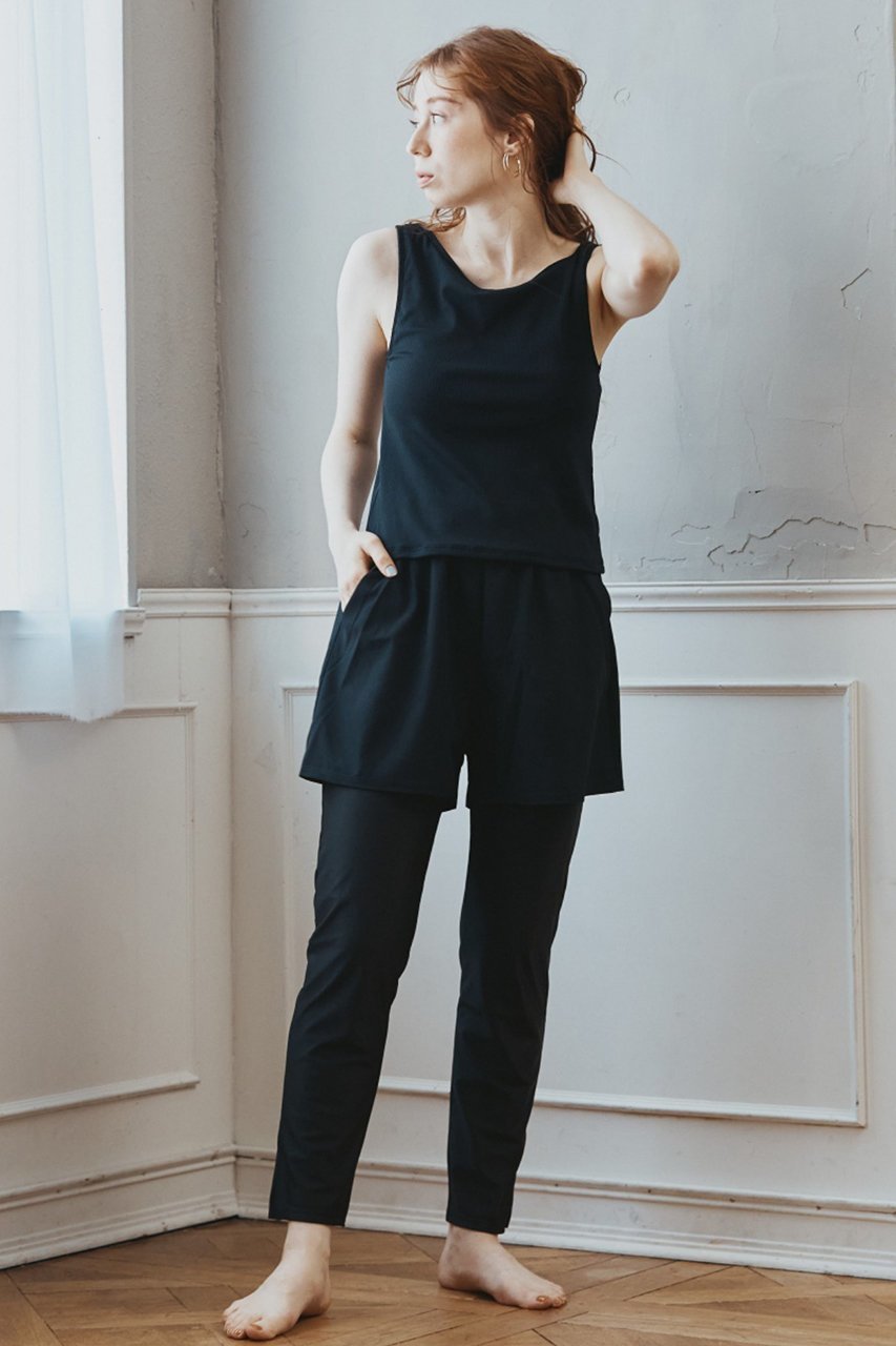 【レイール/Reir】の【BeachQueen】ショートラッシュパーカー付きリブタンキニ水着+レギンス付き5点セット 人気、トレンドファッション・服の通販 founy(ファニー) 　ファッション　Fashion　レディースファッション　Fashion for Women　水着　Swimwear　レディース水着・ビーチウェア　Swimwear & Beachwear　アウトドア　Outdoor Clothing　インナー　Innerwear　ショーツ　Shorts, Short Pants　ショート　Short, Short Length　スポーツ　Sports, Activewear　レギンス　Leggings, Stretch Pants　夏　Summer　旅行　Travel　水着　Swimsuit, Swimwear　other-8|ID: prp329100004956805 ipo3291000000037193914